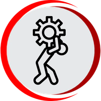 Hard Work And Reliability Icon